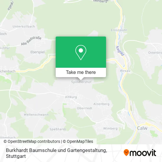 Карта Burkhardt Baumschule und Gartengestaltung