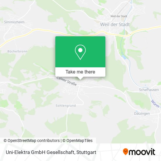 Uni-Elektra GmbH Gesellschaft map