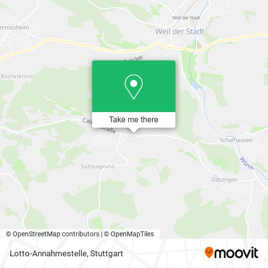 Lotto-Annahmestelle map