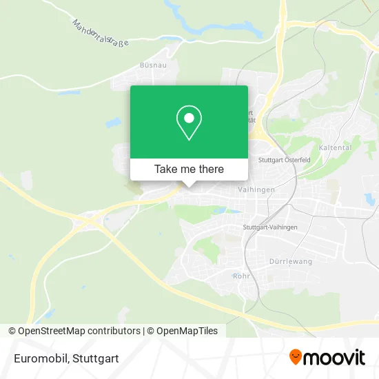 Карта Euromobil