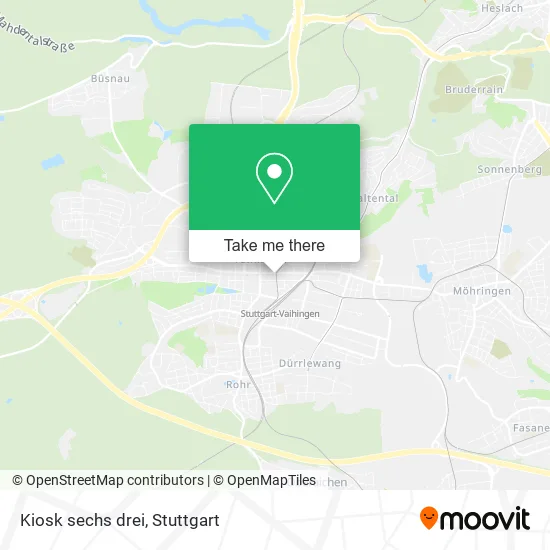 Карта Kiosk sechs drei