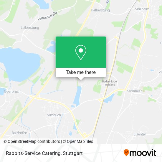 Rabbits-Service Catering map