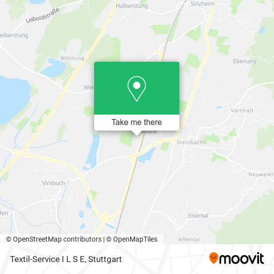 Textil-Service I L S E map
