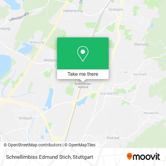 Schnellimbiss Edmund Stich map