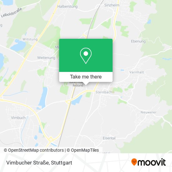 Карта Vimbucher Straße
