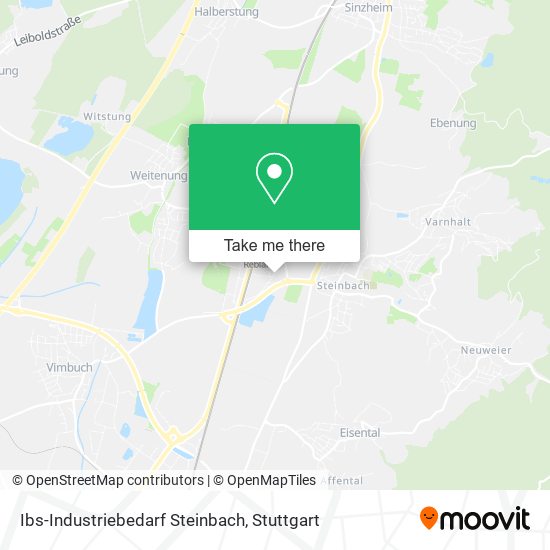 Ibs-Industriebedarf Steinbach map