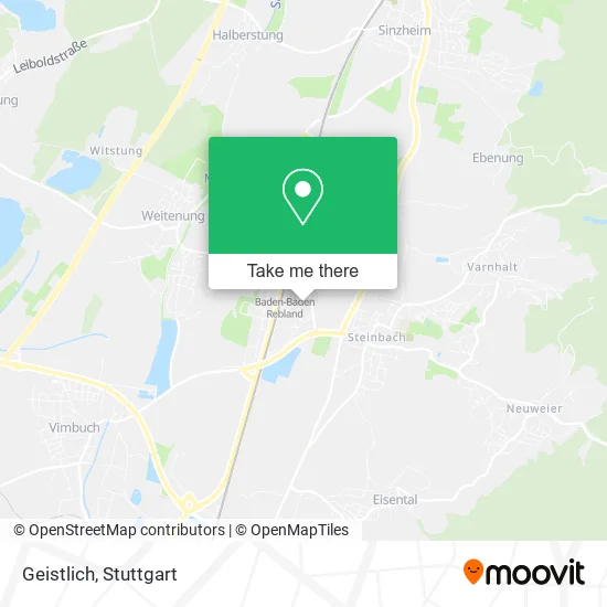 Карта Geistlich