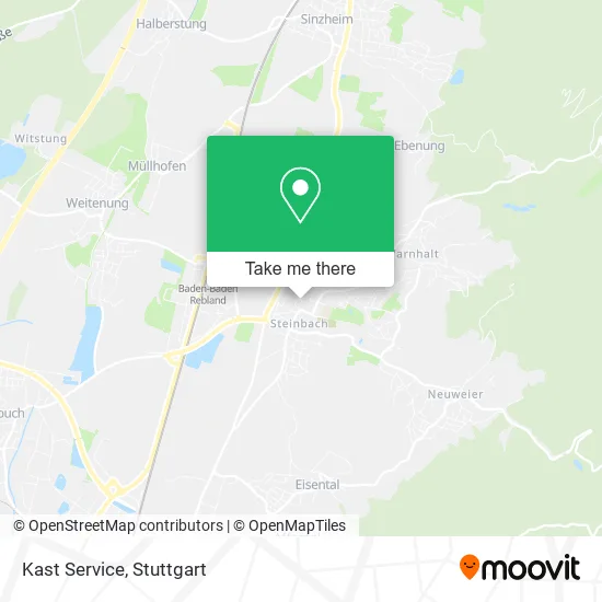 Карта Kast Service