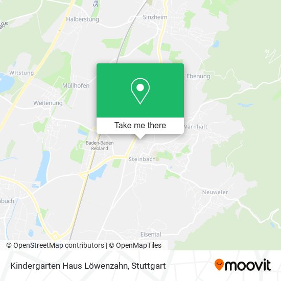 Kindergarten Haus Löwenzahn map
