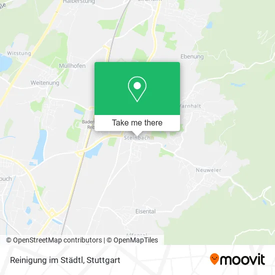 Карта Reinigung im Städtl
