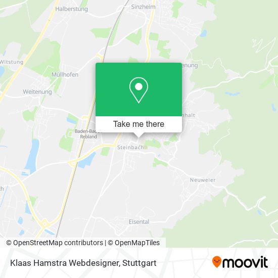Карта Klaas Hamstra Webdesigner