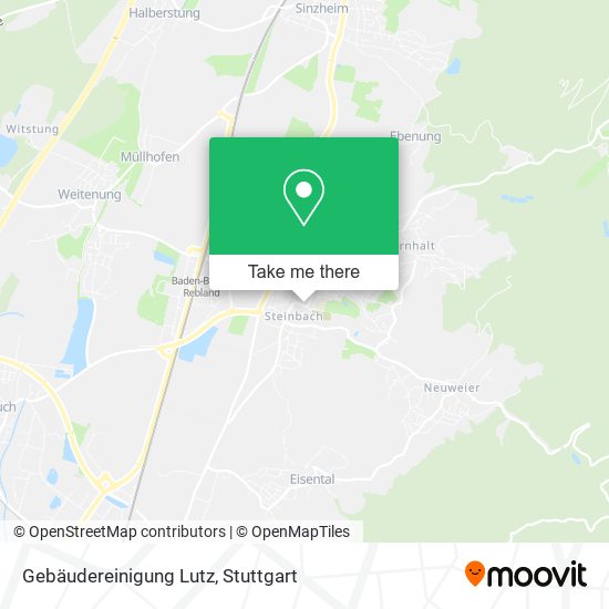 Gebäudereinigung Lutz map