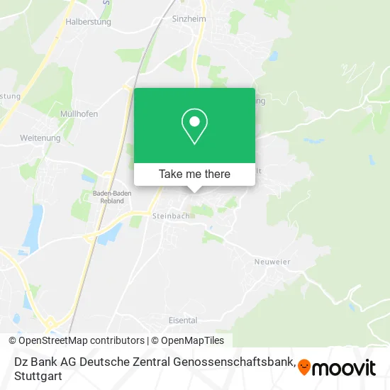 Карта Dz Bank AG Deutsche Zentral Genossenschaftsbank