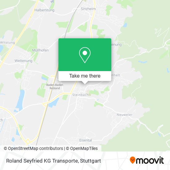 Roland Seyfried KG Transporte map