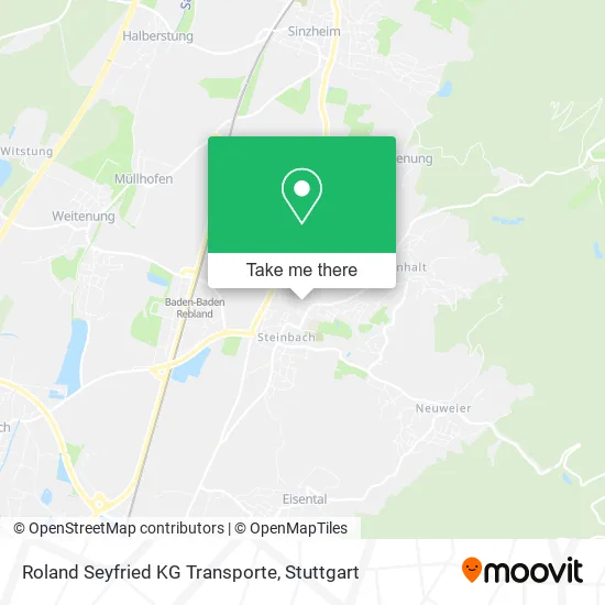 Roland Seyfried KG Transporte map