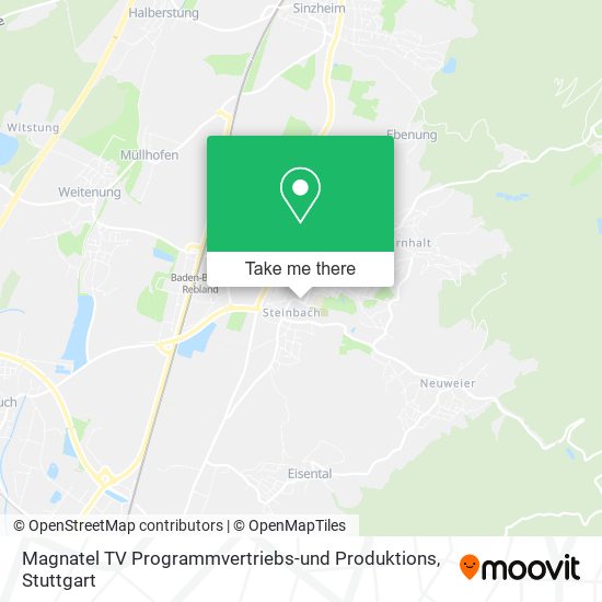 Magnatel TV Programmvertriebs-und Produktions map