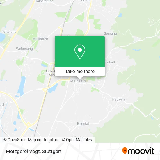 Карта Metzgerei Vogt