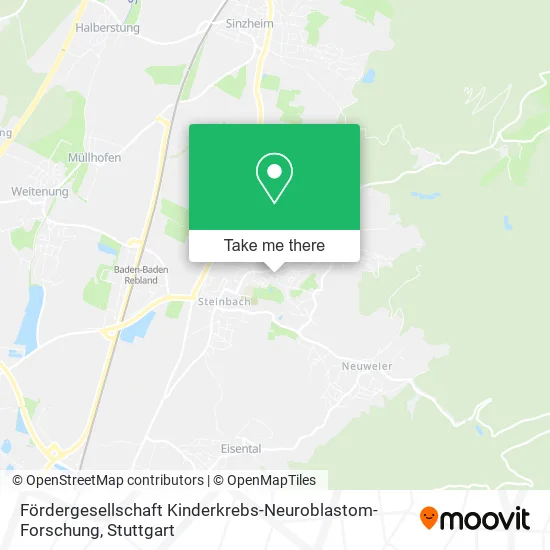 Карта Fördergesellschaft Kinderkrebs-Neuroblastom-Forschung