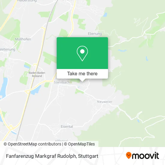Карта Fanfarenzug Markgraf Rudolph
