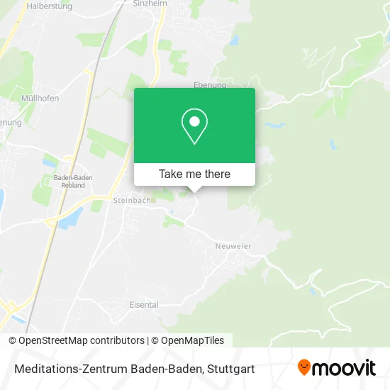 Карта Meditations-Zentrum Baden-Baden