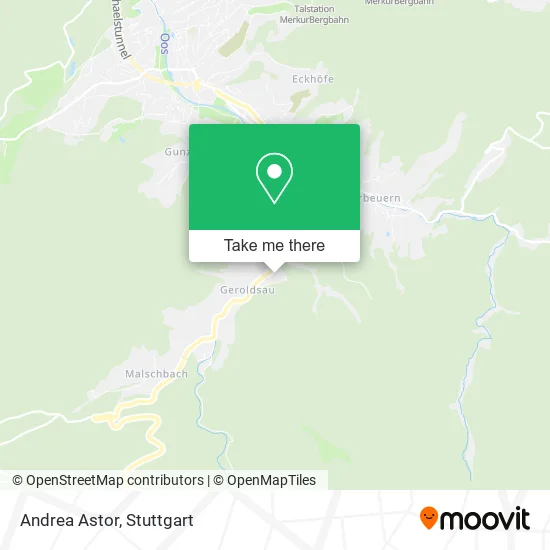 Карта Andrea Astor