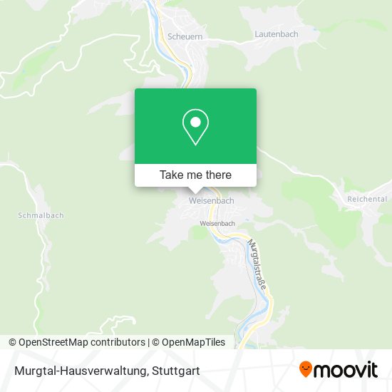 Murgtal-Hausverwaltung map