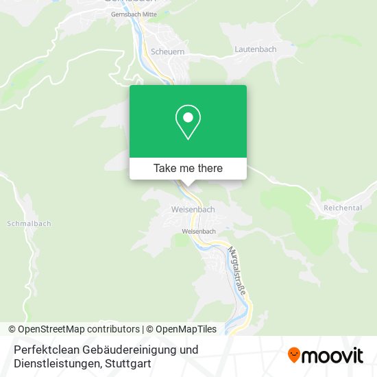 Perfektclean Gebäudereinigung und Dienstleistungen map