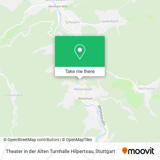 Theater in der Alten Turnhalle Hilpertsau map