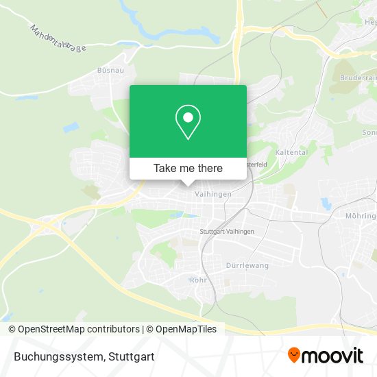 Карта Buchungssystem