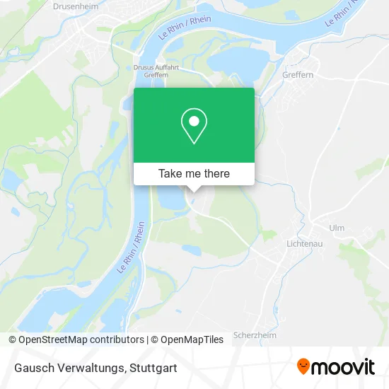 Карта Gausch Verwaltungs