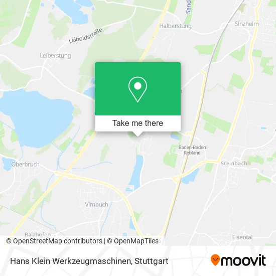 Карта Hans Klein Werkzeugmaschinen