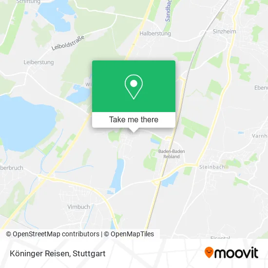 Карта Köninger Reisen