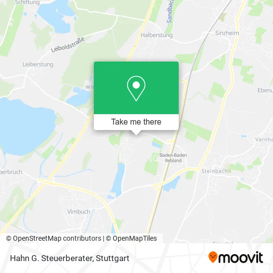 Карта Hahn G. Steuerberater