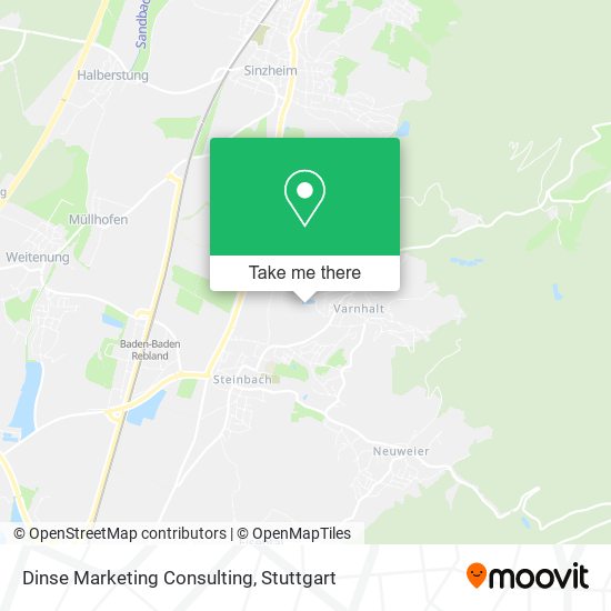 Dinse Marketing Consulting map