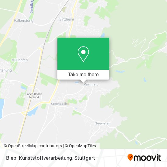 Biebl Kunststoffverarbeitung map