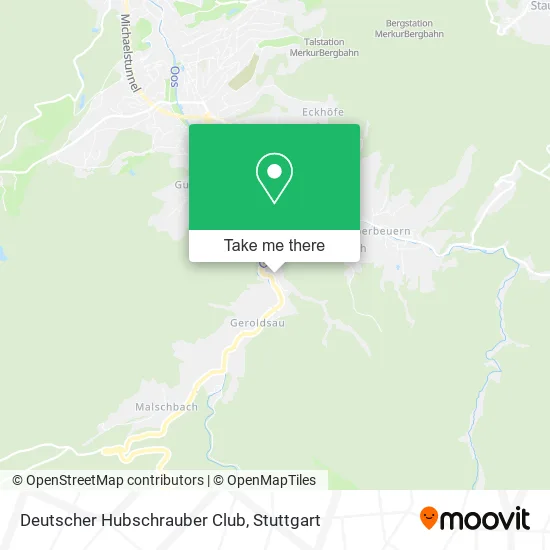 Карта Deutscher Hubschrauber Club