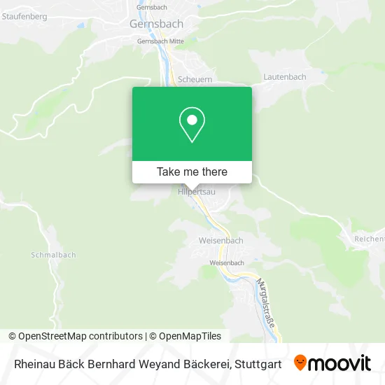 Карта Rheinau Bäck Bernhard Weyand Bäckerei