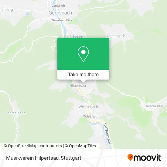 Карта Musikverein Hilpertsau