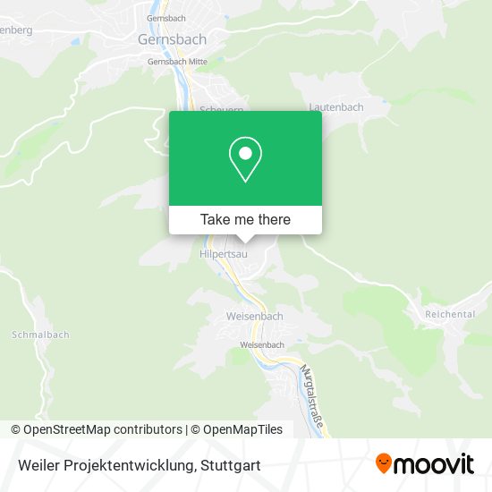 Карта Weiler Projektentwicklung
