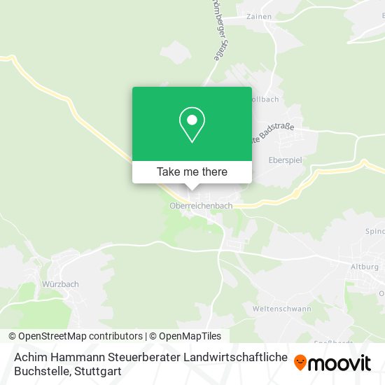 Achim Hammann Steuerberater Landwirtschaftliche Buchstelle map