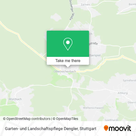 Карта Garten- und Landschaftspflege Dengler