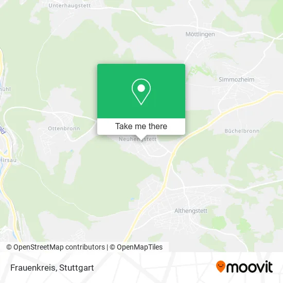 Карта Frauenkreis