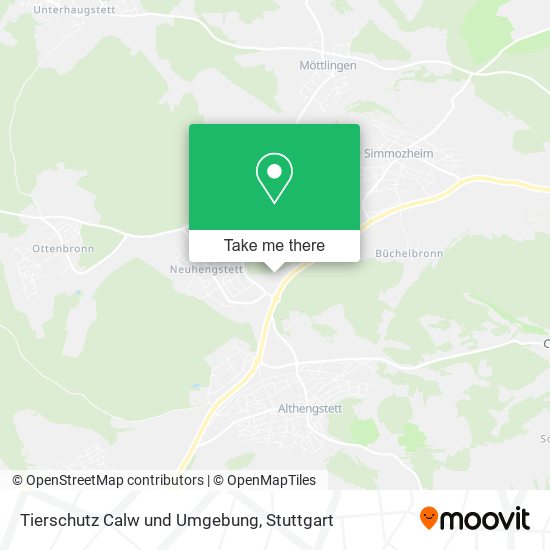 Tierschutz Calw und Umgebung map
