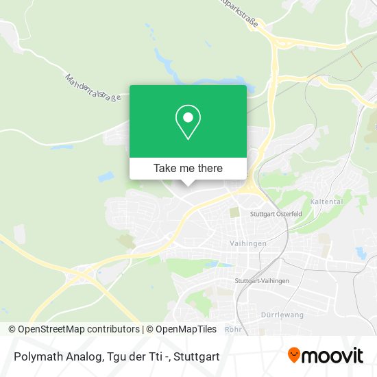 Polymath Analog, Tgu der Tti - map