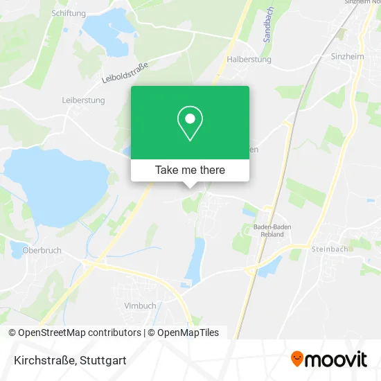 Карта Kirchstraße