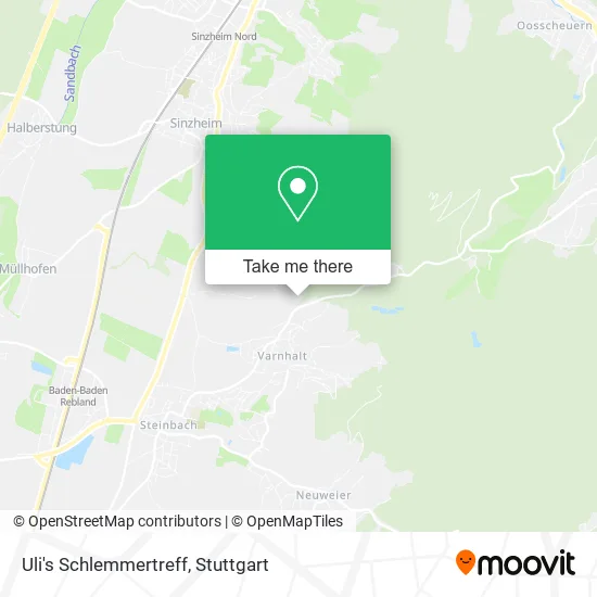 Карта Uli's Schlemmertreff