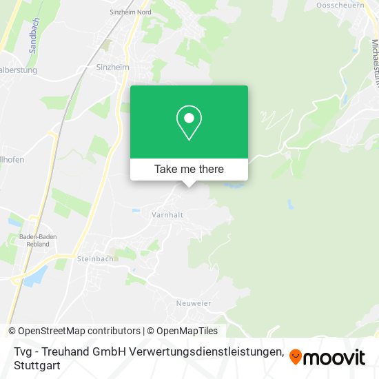 Tvg - Treuhand GmbH Verwertungsdienstleistungen map
