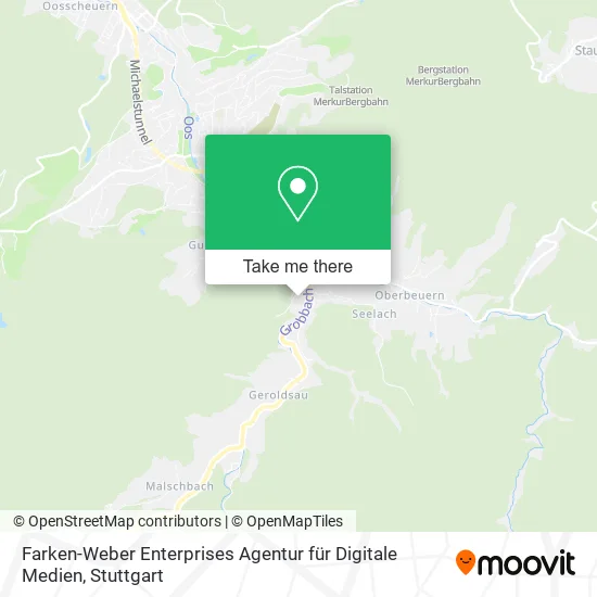Карта Farken-Weber Enterprises Agentur für Digitale Medien