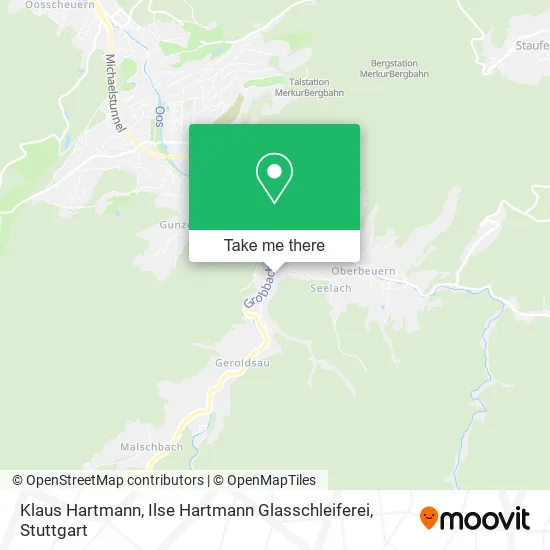 Карта Klaus Hartmann, Ilse Hartmann Glasschleiferei