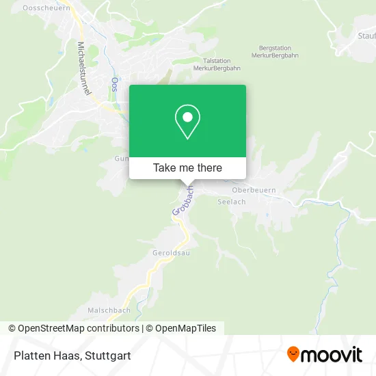 Карта Platten Haas